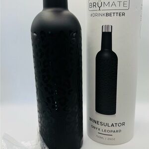 BrüMate Onyx‎ Leopard Winesulator
